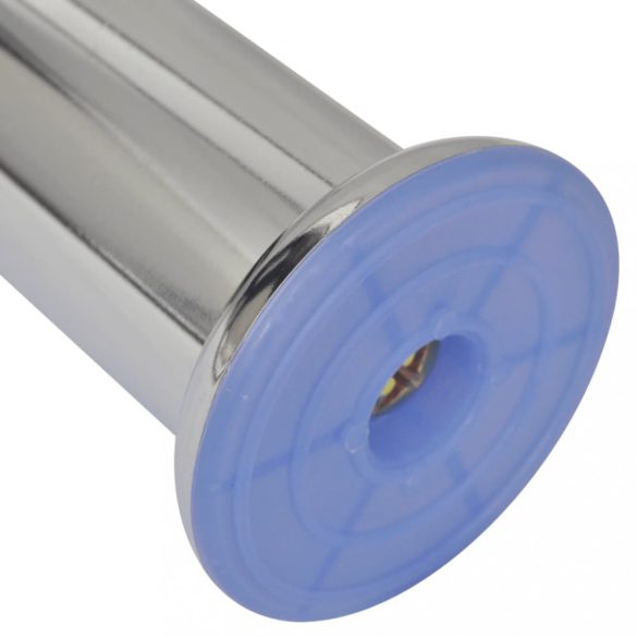 8 darab kerek króm kanapéláb 180 mm