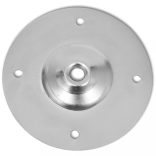 4 db krómszínű teleszkópos asztalláb 710 mm - 1100 mm