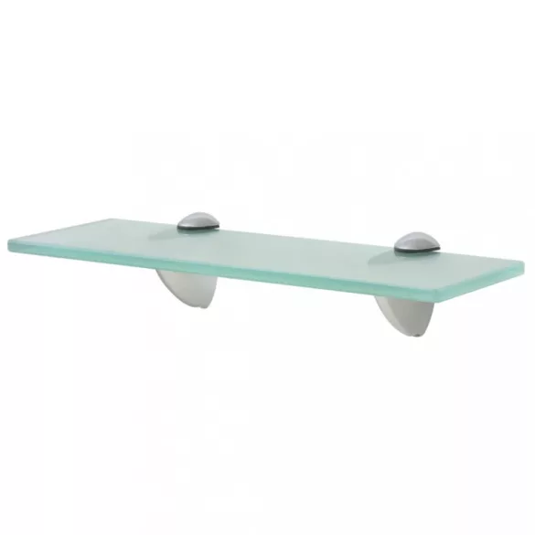 2 db lebegő üvegpolc 30 x 10 cm 8 mm