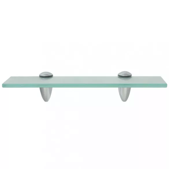 2 db lebegő üvegpolc 30 x 10 cm 8 mm