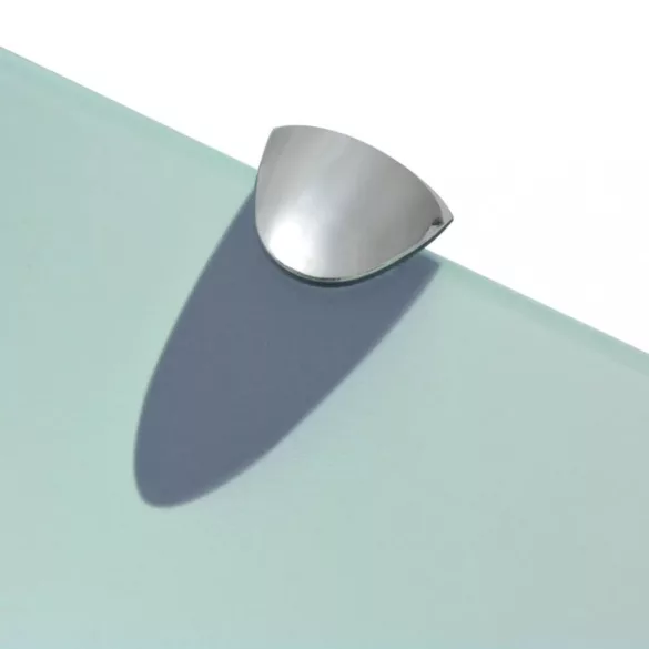 2 db lebegő üvegpolc 30 x 10 cm 8 mm