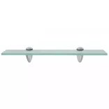 2 db lebegő üvegpolc 40 x 10 cm 8 mm