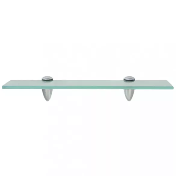 2 db lebegő üvegpolc 40 x 10 cm 8 mm