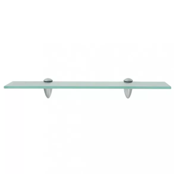 2 db lebegő üvegpolc 50 x 10 cm 8 mm