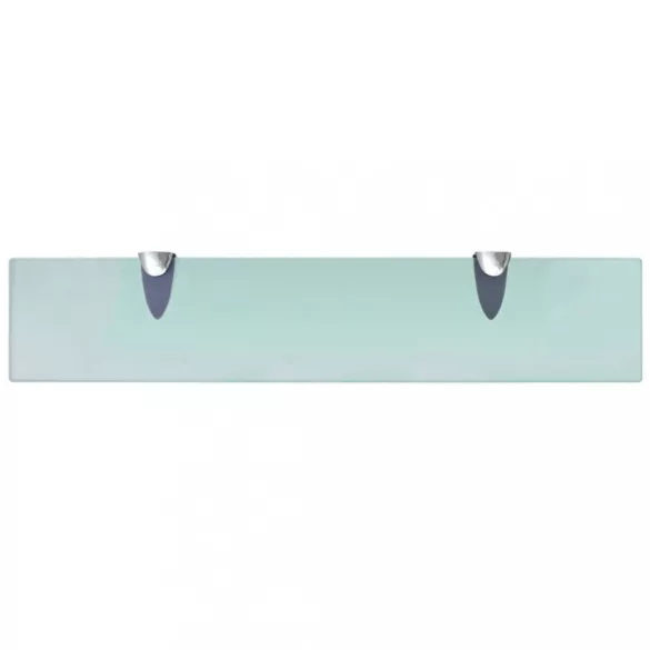 2 db lebegő üvegpolc 50 x 10 cm 8 mm