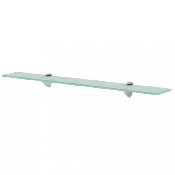 2 db lebegő üvegpolc 70 x 10 cm 8 mm