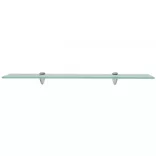 2 db lebegő üvegpolc 70 x 10 cm 8 mm