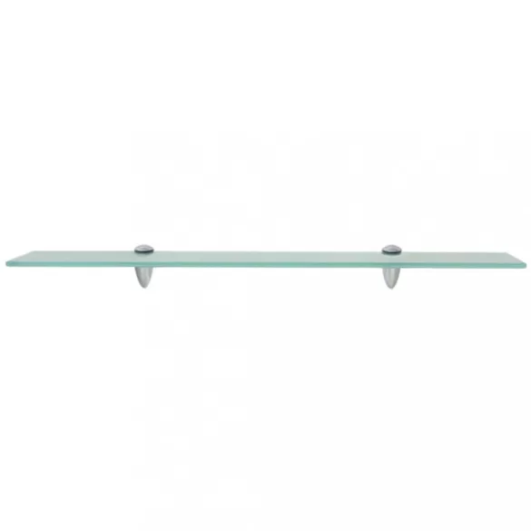 2 db lebegő üvegpolc 70 x 10 cm 8 mm