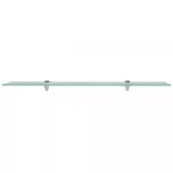 2 db lebegő üvegpolc 90 x 10 cm 8 mm