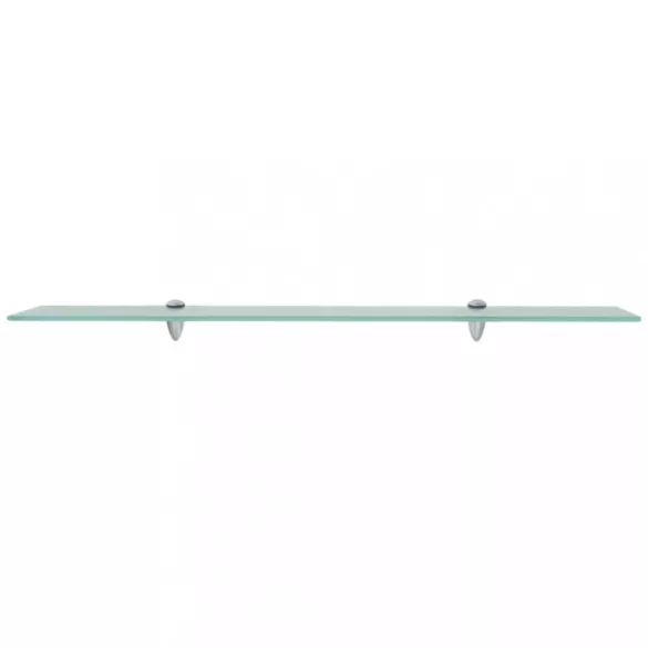 2 db lebegő üvegpolc 90 x 10 cm 8 mm