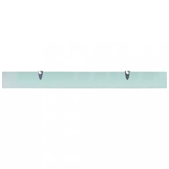 2 db lebegő üvegpolc 100 x 10 cm 8 mm