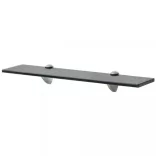 2 db lebegő üvegpolc 50 x 10 cm 8 mm