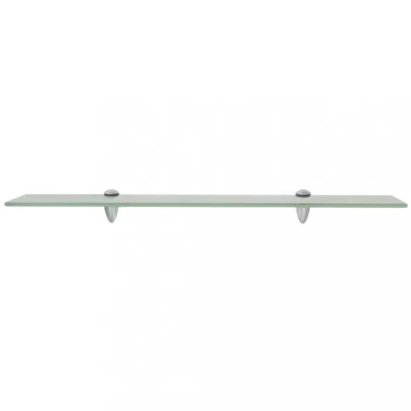 2 db lebegő üvegpolc 70 x 10 cm 8 mm