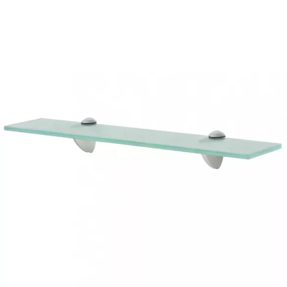 2 db lebegő üvegpolc 50 x 20 cm 8 mm