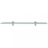 2 db lebegő üvegpolc 60 x 20 cm 8 mm