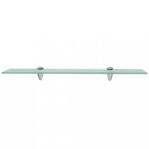 2 db lebegő üvegpolc 60 x 20 cm 8 mm