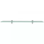 2 db lebegő üvegpolc 70 x 20 cm 8 mm