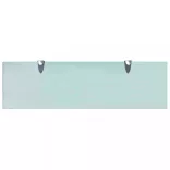 2 db lebegő üvegpolc 70 x 20 cm 8 mm