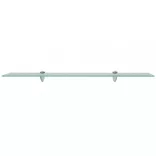 2 db lebegő üvegpolc 80 x 20 cm 8 mm