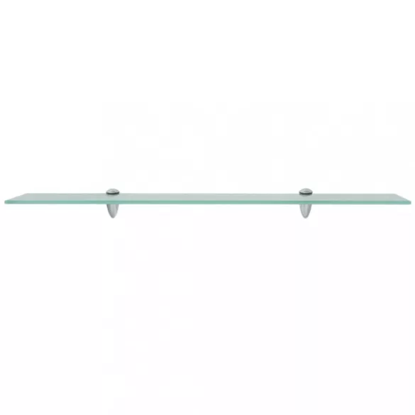 2 db lebegő üvegpolc 80 x 20 cm 8 mm