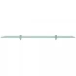 2 db lebegő üvegpolc 90 x 20 cm 8 mm