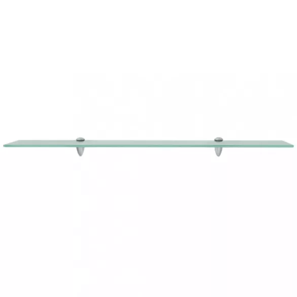 2 db lebegő üvegpolc 90 x 20 cm 8 mm