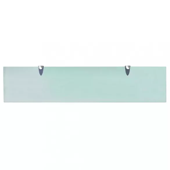 2 db lebegő üvegpolc 90 x 20 cm 8 mm