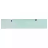 2 db lebegő üvegpolc 100 x 20 cm 8 mm