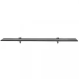 2 db lebegő üvegpolc 70 x 20 cm 8 mm