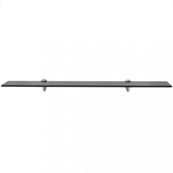 2 db lebegő üvegpolc 80 x 20 cm 8 mm