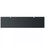 2 db lebegő üvegpolc 80 x 20 cm 8 mm