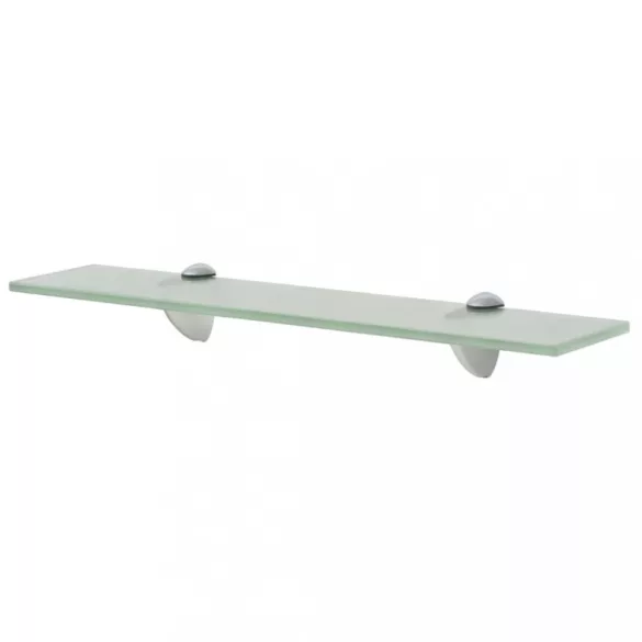 2 db lebegő üvegpolc 50 x 20 cm 8 mm