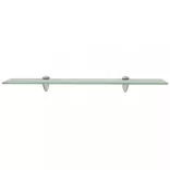 2 db lebegő üvegpolc 60 x 20 cm 8 mm