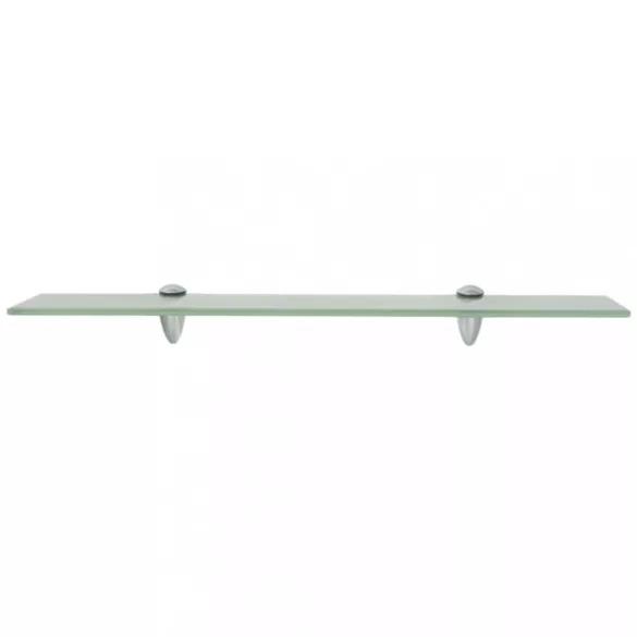 2 db lebegő üvegpolc 60 x 20 cm 8 mm