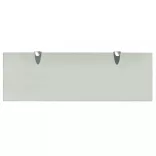 2 db lebegő üvegpolc 60 x 20 cm 8 mm