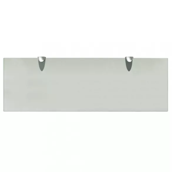 2 db lebegő üvegpolc 60 x 20 cm 8 mm