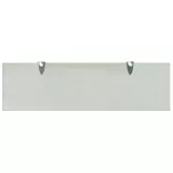 2 db lebegő üvegpolc 70 x 20 cm 8 mm