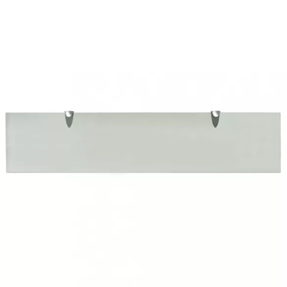 2 db lebegő üvegpolc 90 x 20 cm 8 mm