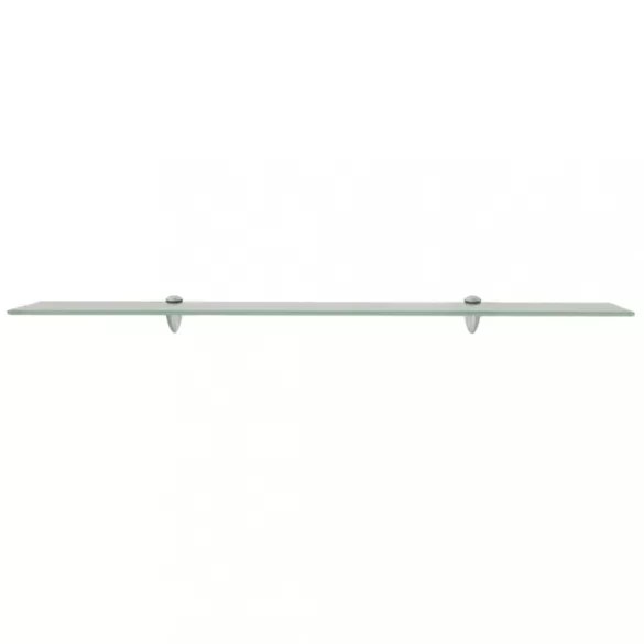 2 db lebegő üvegpolc 100 x 20 cm 8 mm