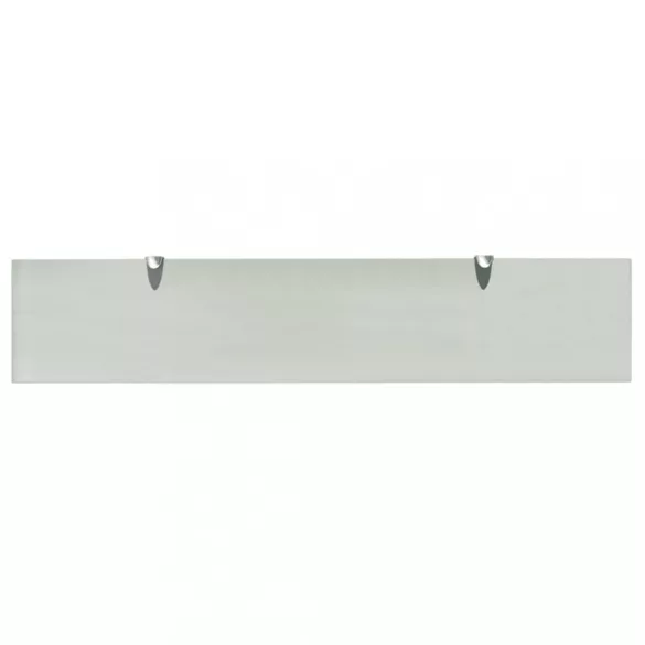 2 db lebegő üvegpolc 100 x 20 cm 8 mm