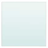 2 db átlátszó üveg paneles polc 30 x 25 cm