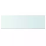 2 db átlátszó üveg paneles polc 100 x 30 cm