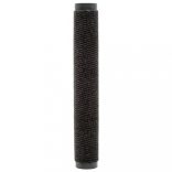 2 db fekete négyszögletes bolyhos szennyfogó szőnyeg 40 x 60 cm