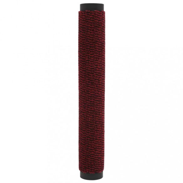 2 db piros négyszögletes szennyfogó szőnyeg 40 x 60 cm