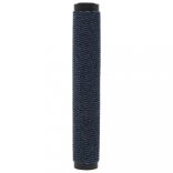 2 db kék négyszögletes bolyhos szennyfogó szőnyeg 80 x 120 cm