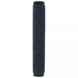 2 db kék négyszögletes bolyhos szennyfogó szőnyeg 90 x 150 cm