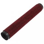 2 db piros négyszögletes bolyhos szennyfogó szőnyeg 120x180 cm