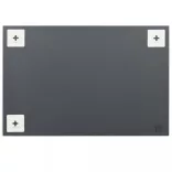 2 db téglalap alakú falitükör 60 x 40 cm