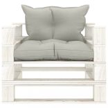 fa kerti raklapkanapé tópszínű párnákkal