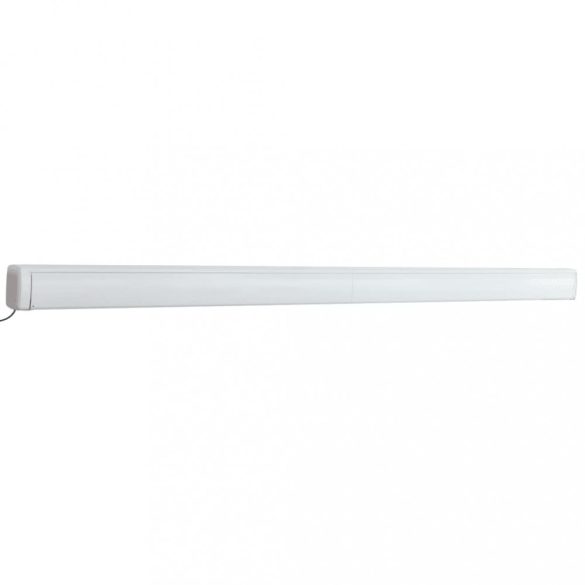 kék és fehér motorizált kazettás napellenző 400x300 cm